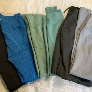 Assorted Alphalete leggings and Jogger